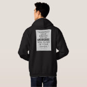 Hoodie - Leaves: A Resilient Island (Achterkant volledig)