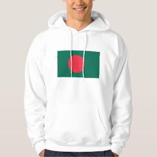 Hoodie met capuchon en vlag van Bangladesh