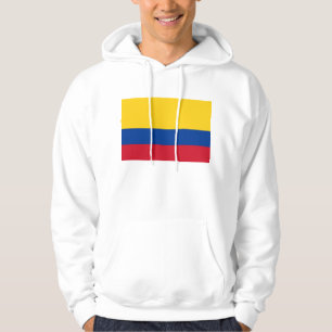Hoodie met capuchon en vlag van Colombia