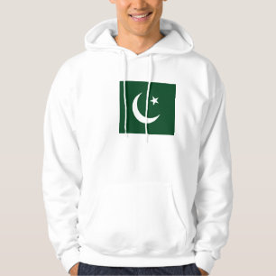 Hoodie met capuchon en vlag van Pakistan