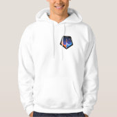 Hoodie met de Spica missie patch (Voorkant)