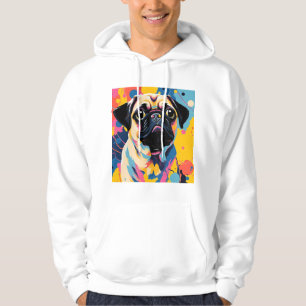 Hoodie met Pug