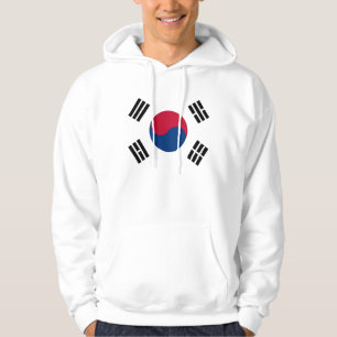 Hoodie met vlag van Zuid-Korea