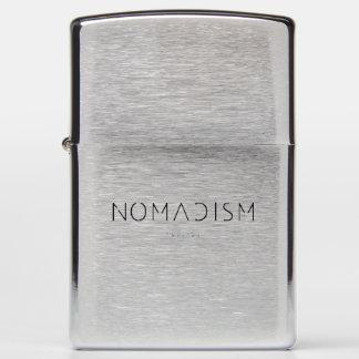 Hoodie Nomadism Records Zwart Logo