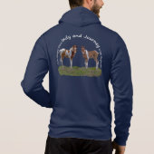 Hoodie van Mannen van Indy en Journey (Achterkant)