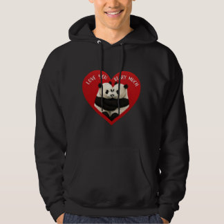 Hoodie van Panda Valentijns