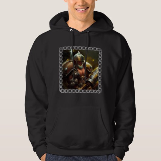 Hoodie Warrior Dwarf (Voorkant)
