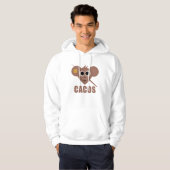 hoodie with cute monkey design (Voorkant volledig)