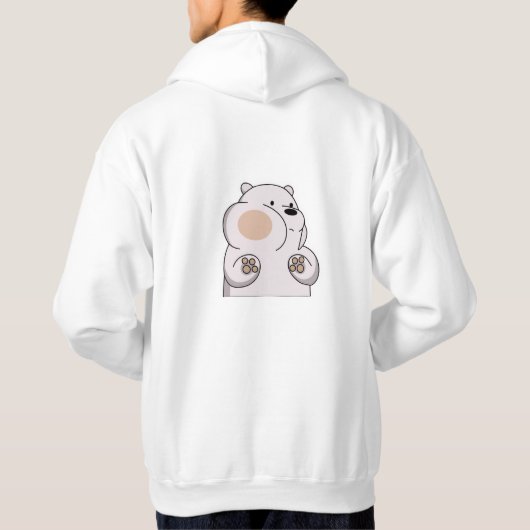 Hoodies ICE-BEREN (Achterkant)