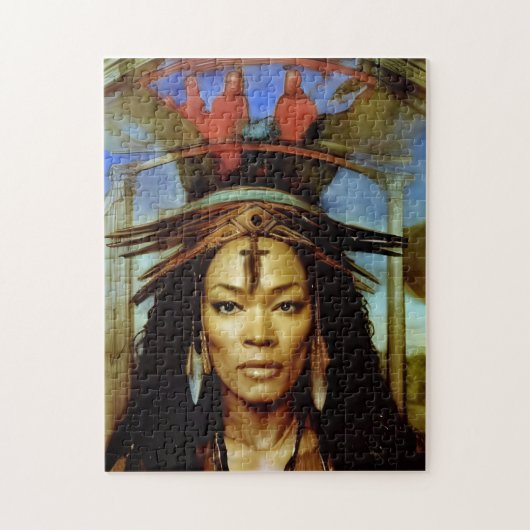 Hoodoo Priestess Legpuzzel (Verticaal)