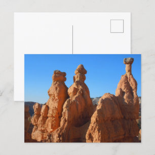 Hoodoos van Bryce Canyon National Park Natuur Foto Briefkaart