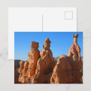 Hoodoos van Bryce Canyon National Park Natuur Foto Briefkaart