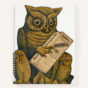 Hood's Sarsaparilla Restorative Tonic. Notitieboek