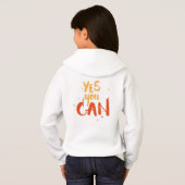 Hoody voor meisjes (Achterkant volledig)
