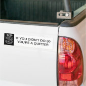 Hoofd 30 bumpersticker (Op Truck)