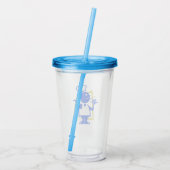 Hoofd Acryl Drinkbeker (Achterkant)