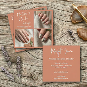 Hoofd Ambachtsman Sage Square 3 Foto Portfolio Vierkante Visitekaartje