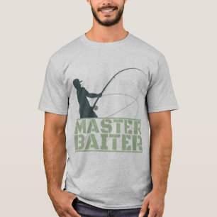 Hoofd Baiter Shirten voor mannen, Gevist T-shirt F