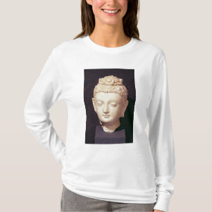 Hoofd boeddha, Greco-Boeddhistische stijl T-shirt