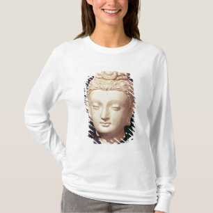 Hoofd boeddha, Greco-Boeddhistische stijl T-shirt