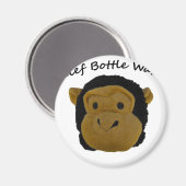 Hoofd Bottelwasser Magneet (Voorkant / Achterkant)