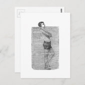 Hoofd boven Briefkaart water (Voorkant / Achterkant)