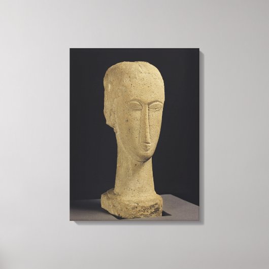 Hoofd, c.1911-12 canvas afdruk (Voorkant)