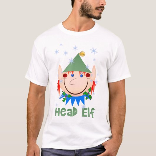Hoofd Elf Shirten T-shirt (Voorkant)