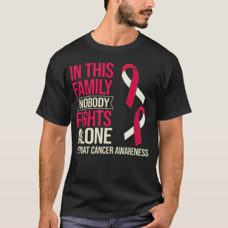 Hoofd- en nekstofschildklierkanker Lint-nakomeling T-shirt