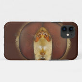 Hoofd- en samengestelde ogen van een heupvlucht Case-Mate iPhone case (Achterkant (horizontaal))