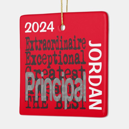 Hoofd Extraordinaire CUSTOM Keramisch Ornament (Links)