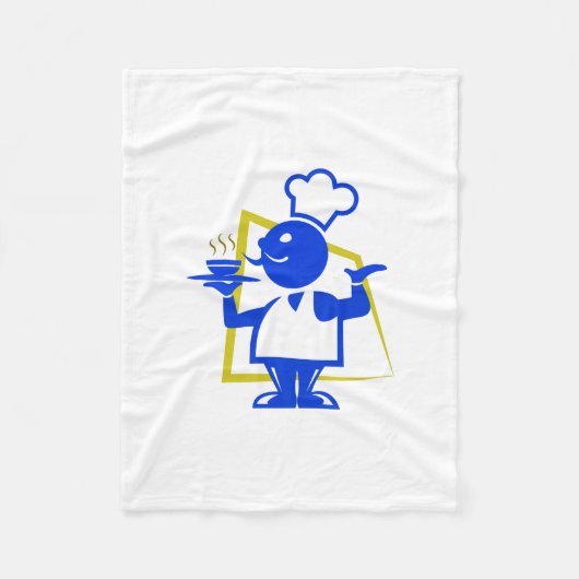 Hoofd Fleece Deken (Voorkant)