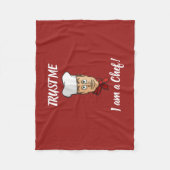 Hoofd Fleece Deken (Voorkant)