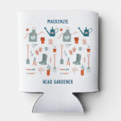 Hoofd Gardener Persoonlijk Blikjeskoeler (Achterkant)