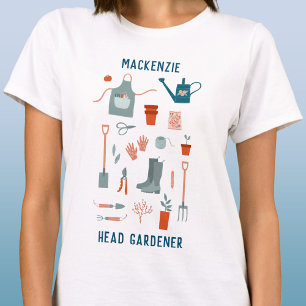 Hoofd Gardener Persoonlijk T-shirt