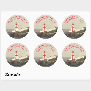 Hoofd havenvuurtoren, NB Ronde trekkers Sticker
