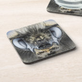 Hoofd hommel drankjes onderzetter (Linkerzijde)