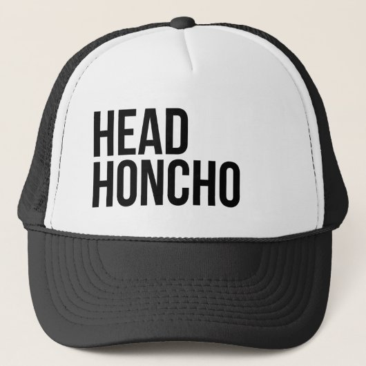 Hoofd Honcho Trucker Pet (Voorkant)