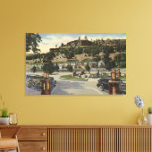 Hoofd Hotel Uitzicht bij Richardson Springs Canvas Afdruk (Insitu (Woonkamer))