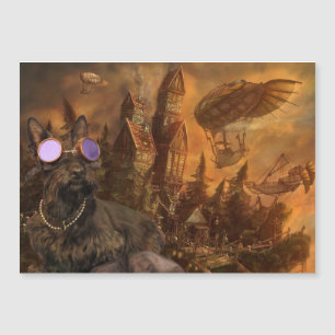 Hoofd in de Magnetische Kaart van Wolken