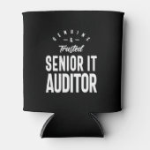 Hoofd IT-accountant Titel Titel Cadeautje Blikjeskoeler (Voorkant)