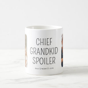 Hoofd Kleinkind Spoiler Grappige Foto Koffiemok