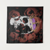 Hoofd Koning. Canvas, muurkunst, poster Wandkleed (Voorkant (horizontaal))