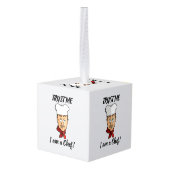 Hoofd Kubus Ornament (Achter hoekig)