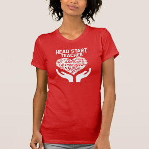 Hoofd leraar starten t-shirt