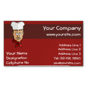 Hoofd Magnetisch Visitekaartje (Voorkant)