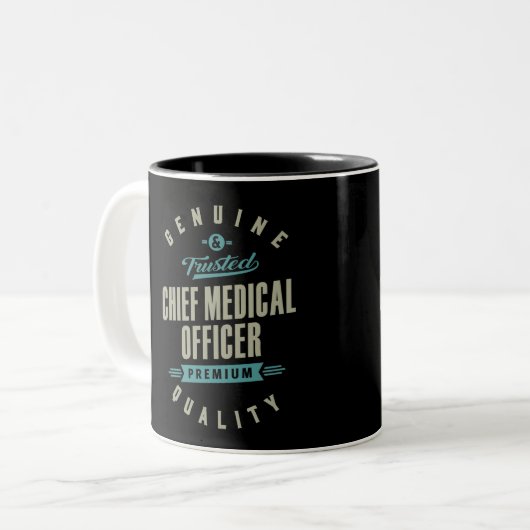Hoofd Medische dienst Tweekleurige Koffiemok (Voorkant links)