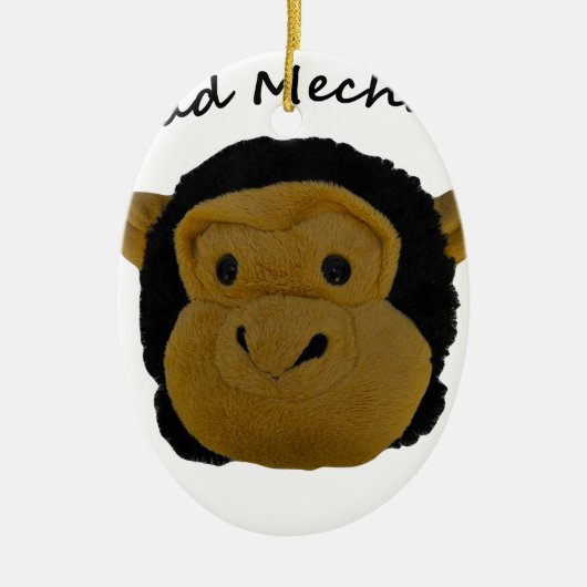 Hoofd Mehanic Keramisch Ornament (Voorkant)