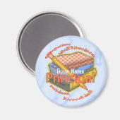 Hoofd Motto Magneet (Voorkant / Achterkant)