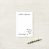 Hoofd Post-it® Notes (Op bureau)